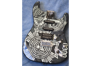 Squier Obey Graphic Stratocaster Dissent (9944)