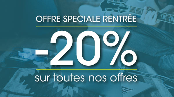 iMusicSchool promo rentr&eacute;e 2020