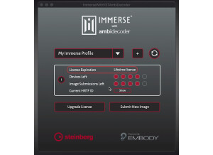Steinberg Immerse with VST AmbiDecoder