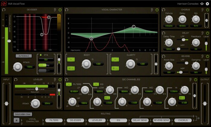 AVA Vocal Flow GUI AVA Vocal Flow GUI