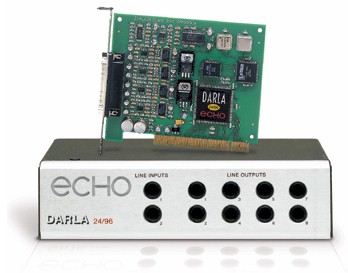 Echo Darla 24 Carte son PCI/ISA + rack