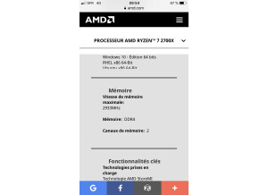 AMD RYZEN 7 2700X (35558)