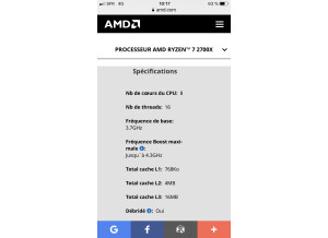 AMD RYZEN 7 2700X (32982)