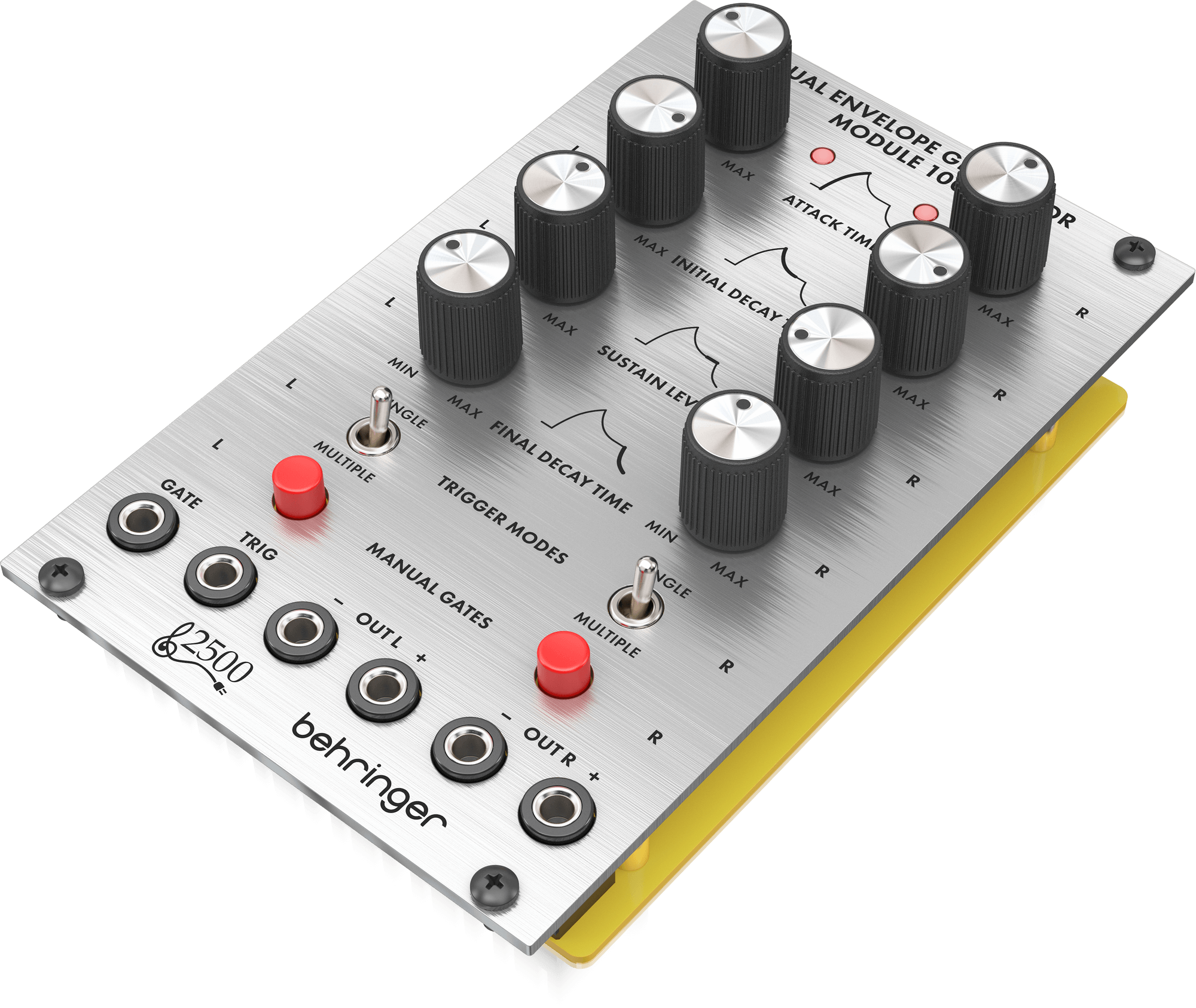 Behringer Dual Enveloppe Generator Module 1003 : DUAL-ENVELOPE-GENERATOR-MODULE-1003_P0E8W_Right_XL