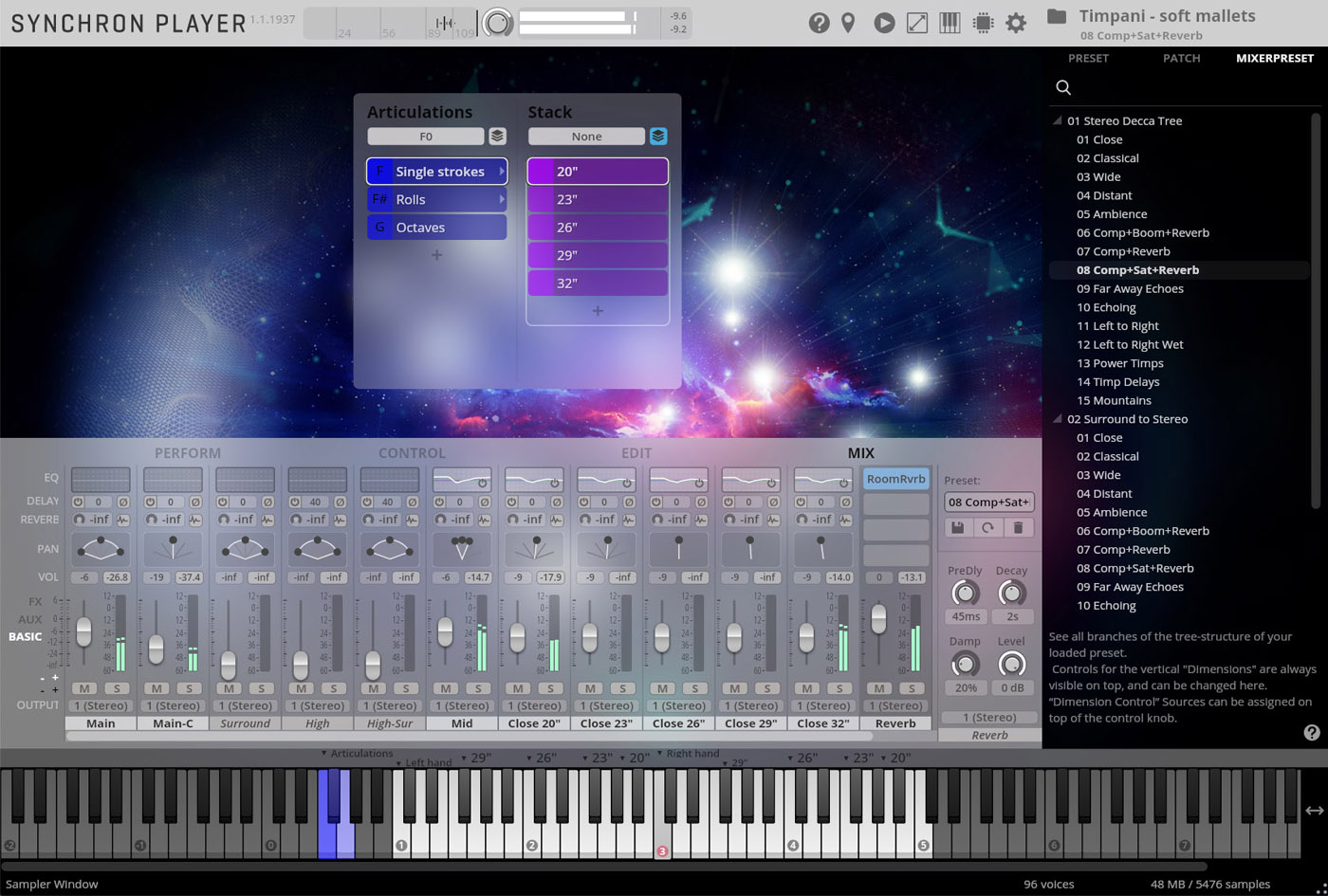 VSL (Vienna Symphonic Library) Big Bang Orchestra Phoenix : BBO_Phoenix_GUI_Timpani_Mixer_700x472