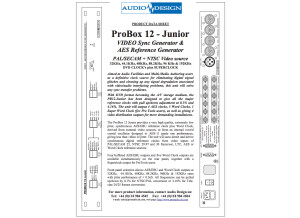 Audio And Design Probox 12 junior (43877)