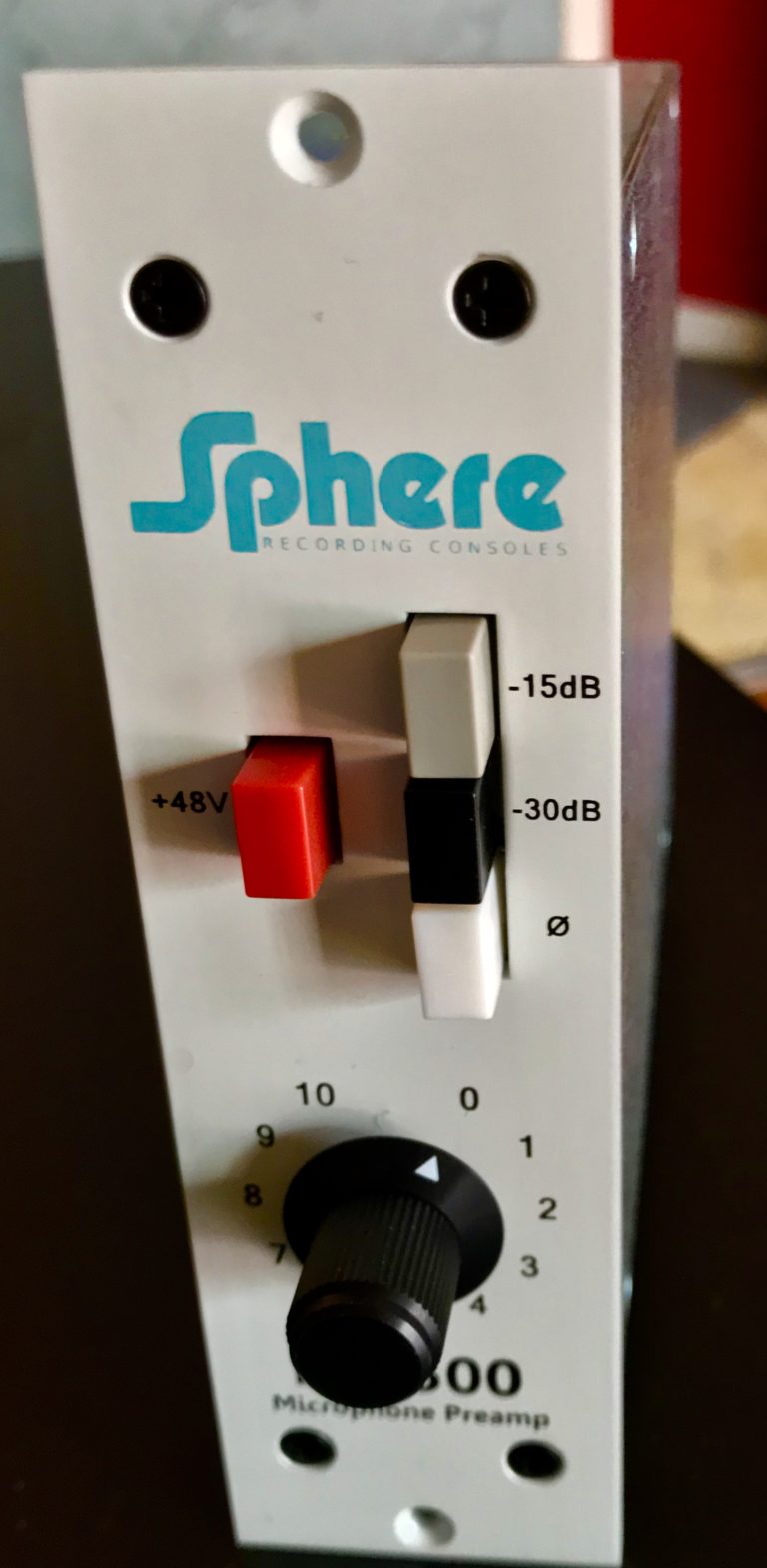 Sphere Recording Consoles Fab 500 : Fab 500 Front Close