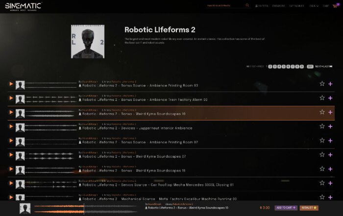 Sinematic Player Sinematic Player