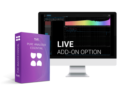 add-on options for Live (Pure Analyser Essential)