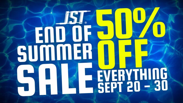 JST End of Summer Sale JST End of Summer Sale