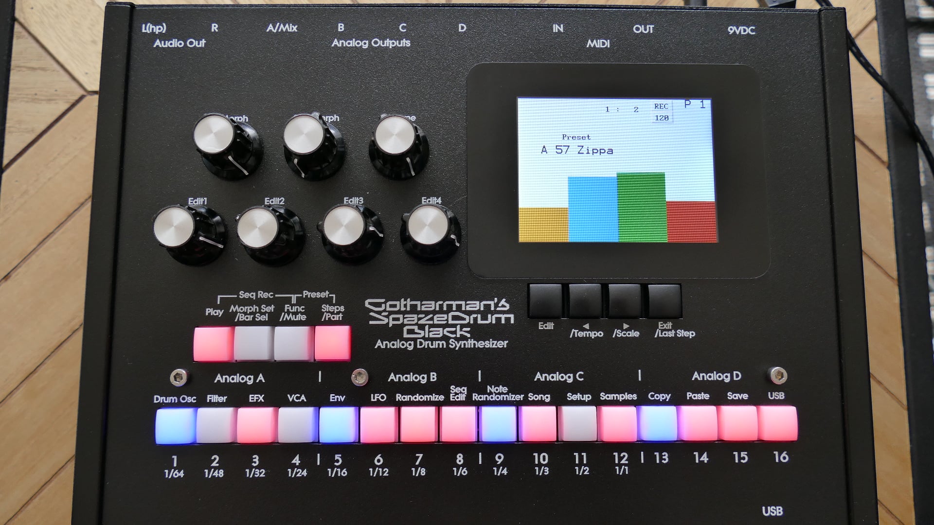SpazeDrum Black