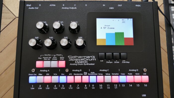 SpazeDrum Black SpazeDrum Black