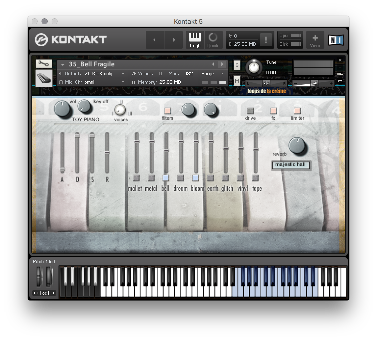 Magic Toy Piano GUI 2