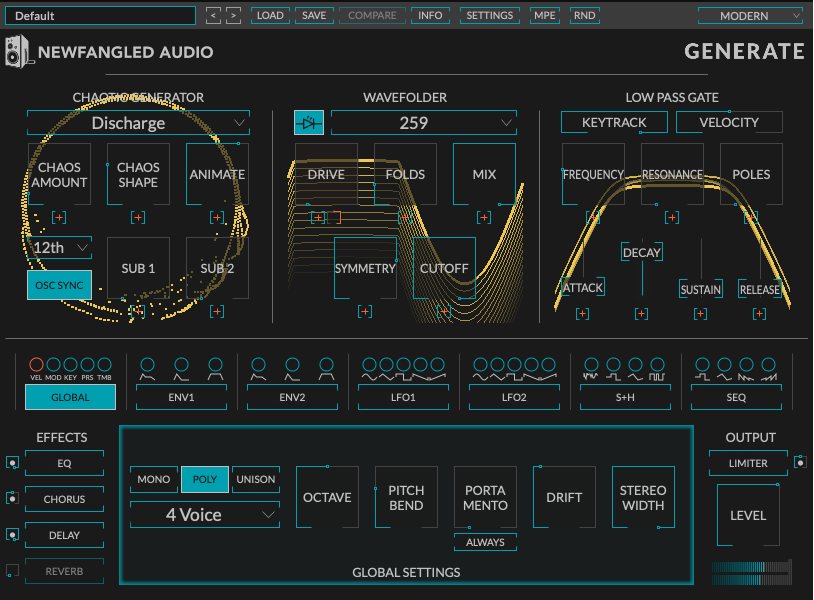 Eventide Generate by Newfangled Audio : Capture d&rsquo;&eacute;cran 2020-09-23 &agrave; 13.32.30