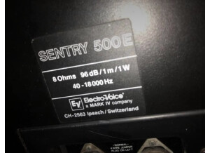 Electro-Voice SENTRY 500