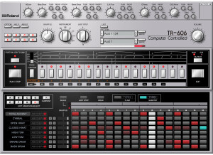 Roland TR-606 Software Rhythm Composer