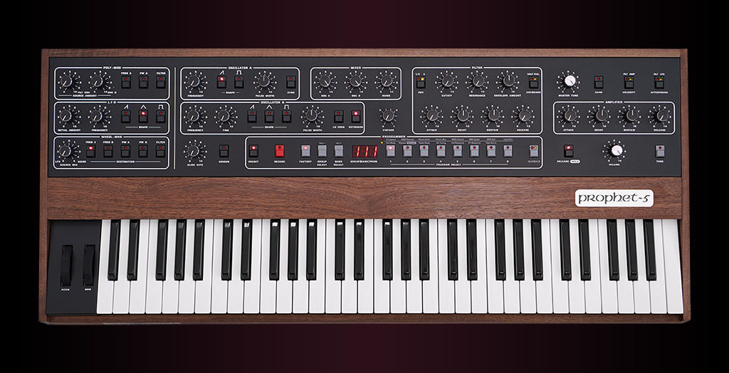 Sequential Prophet 5 Rev.4 : Prophet-5-Product-Top-1024x524
