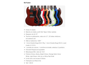 Gibson SG Fusion (57656)