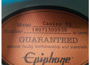 Epiphone Casino Reissue (46736)
