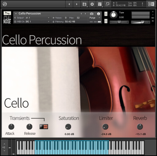 It's All Noise Cello Percussion : Cello-Percussion-product