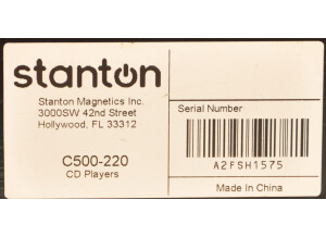 Stanton Magnetics C.500