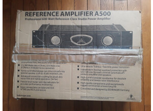 Behringer Reference Amplifier A500 (42133)