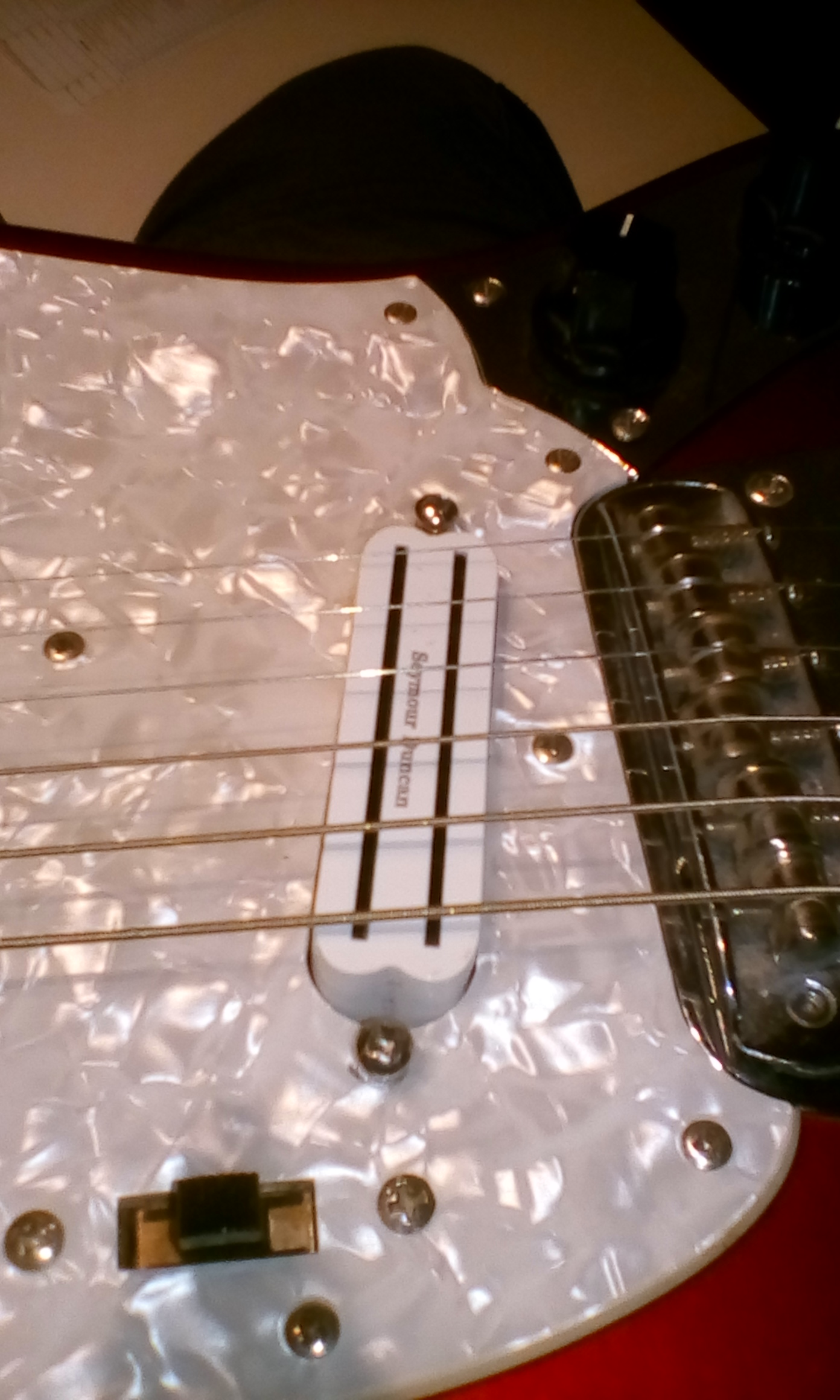 Seymour Duncan SHR-1B Hot Rails Strat Bridge