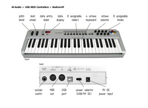 M-Audio Radium 49 (37222)