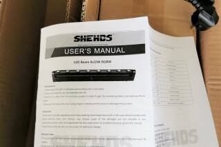 Shehds LED Bar Beam 8x12W RGBW