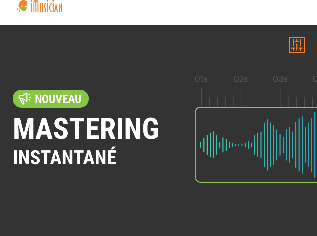 iMusician Mastering en ligne : mastering imusician