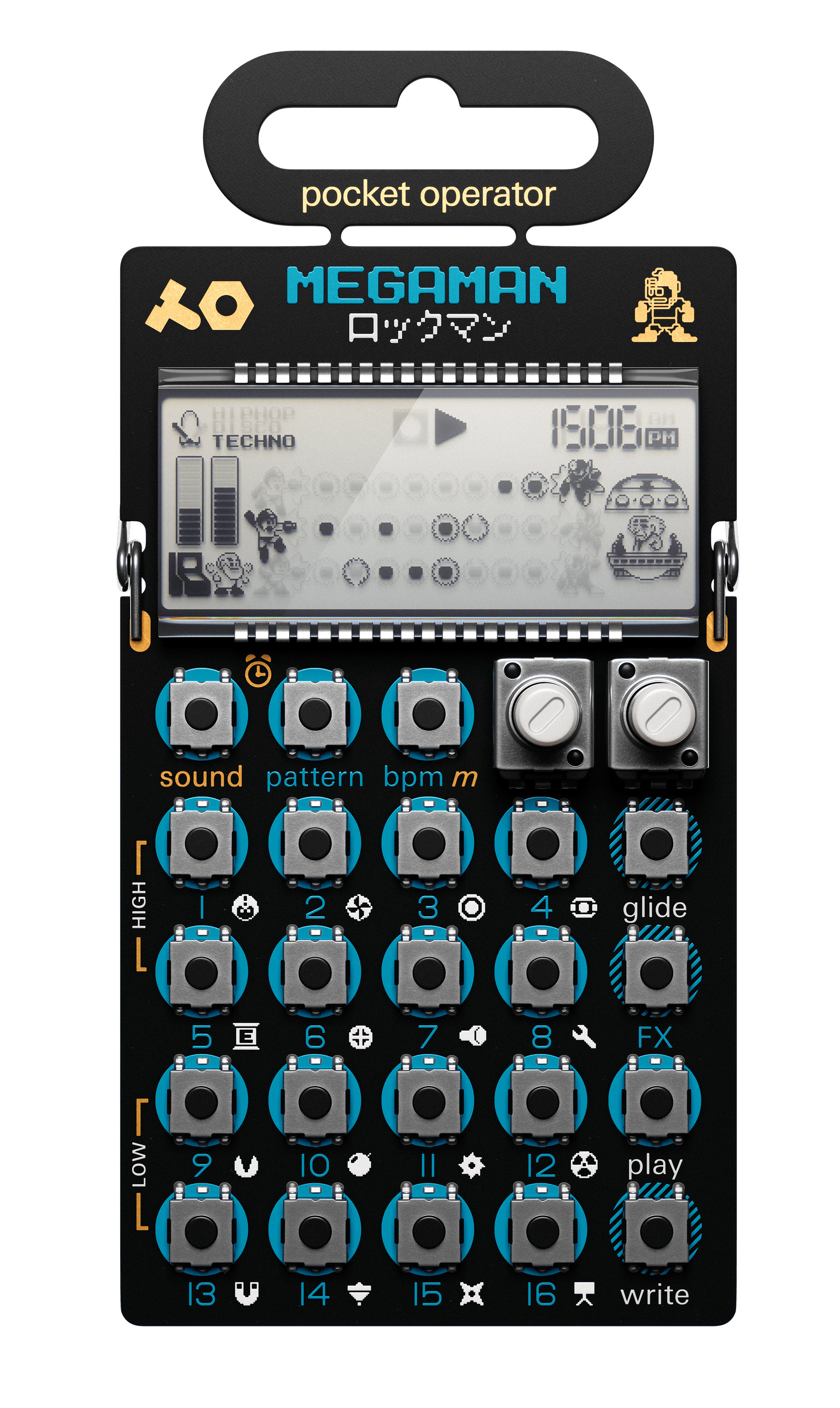 Teenage Engineering PO-128 Mega Man : PO-128 Mega Man