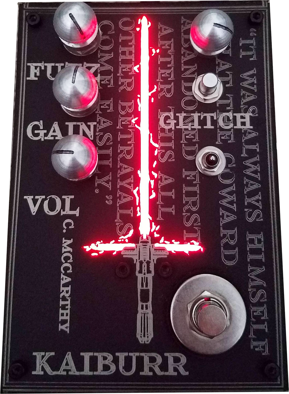 Vends KAIBURR FUZZ 2018 de WROUGHT IRON LEATHER & EFFECTS