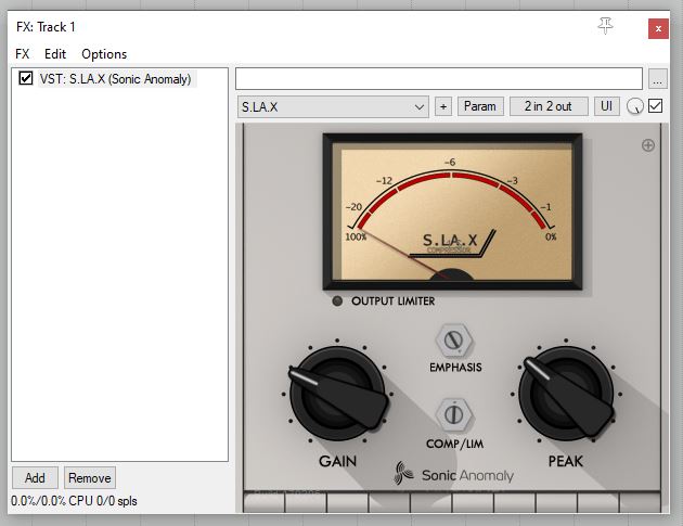 Sonic Anomaly S.LA.X