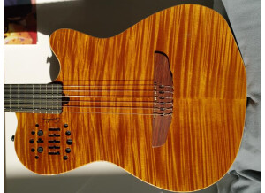 Godin Multiac Series - ACS-SA Slim Ambre Transparent