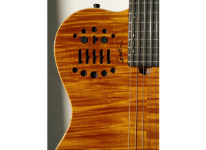Godin Multiac Series - ACS-SA Slim Ambre Transparent