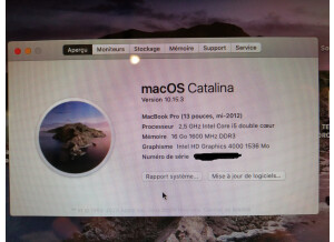 Apple MacBook Pro 15" 2GHz   (75719)