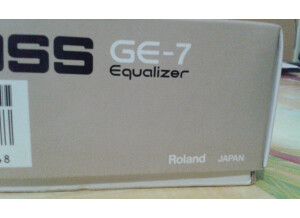 Boss GE-7 Equalizer (Japan) (76665)