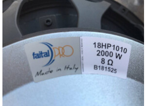Faital Pro 18HP1010 (76168)