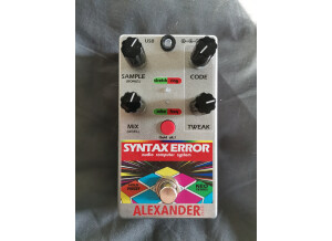 Alexander Pedals Syntax Error (80314)