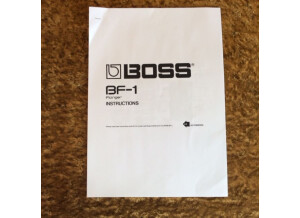 Boss BF-1 Flanger (78505)