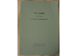 TL Audio [Valve Classics Series] C-1 2-Channel Tube Compressor
