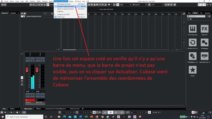 on actualise et on verifie la postion de la fenetre tout est ok on actualise et on verifie la postion de la fenetre tout est ok
