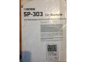 Boss SP-303 Dr. Sample (90933)