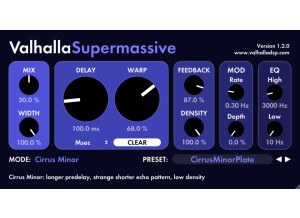 Valhalla DSP SuperMassive