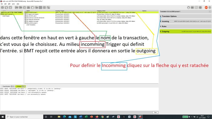 les différentes zones de Bmt les différentes zones de Bmt