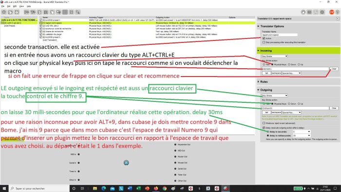 seconde transaction rappel de l'espace de travail seconde transaction rappel de l'espace de travail