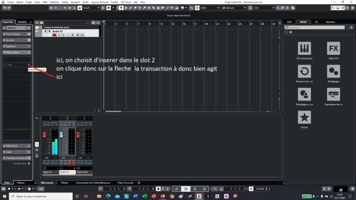 004 cub ici on clique sur insert slot 2 004 cub ici on clique sur insert slot 2