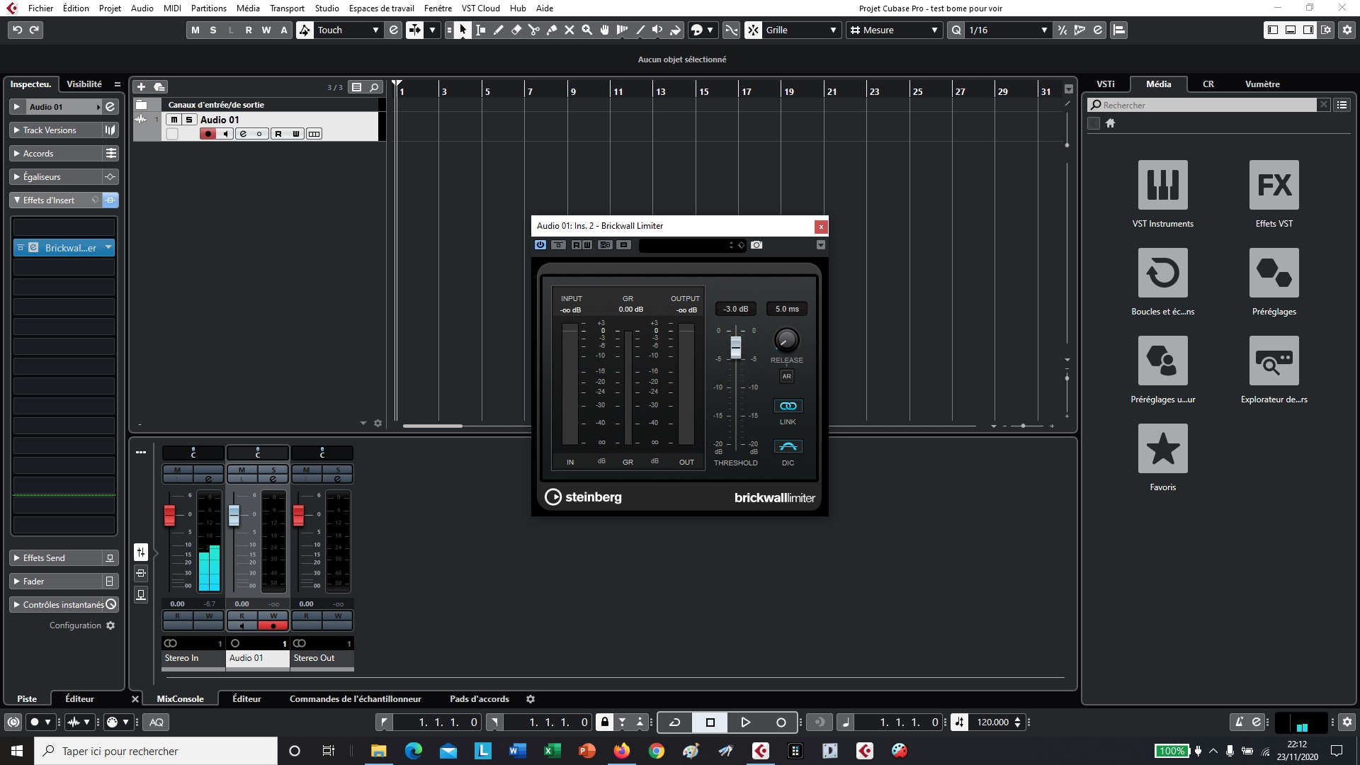 008 brickwall chargé