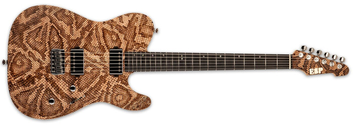 ESP TE-II Hardtail Snake Skin