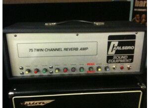 Carlsbro 75 Twinn Channel Power Amp 70's